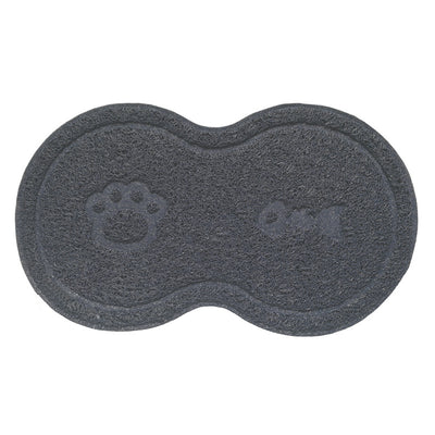Tapete Gris para Arenero de Gatos PVC