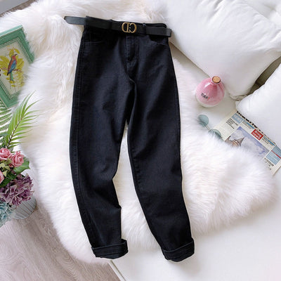 Jeans Cintura Alta para Estudiantes Mujer - Image 8