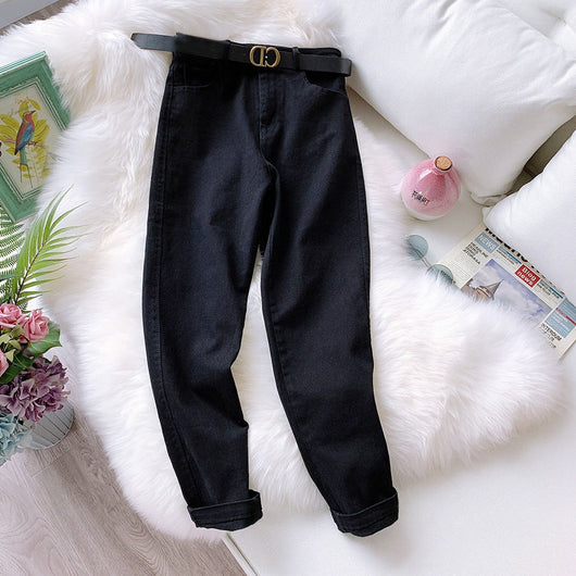 Jeans Cintura Alta para Estudiantes Mujer - Image 8