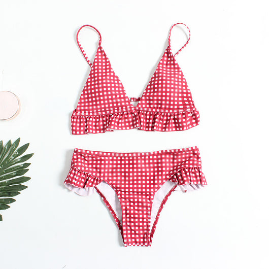 Bikini de Playa con Tirante Único Hombro Talla Small - Image 4