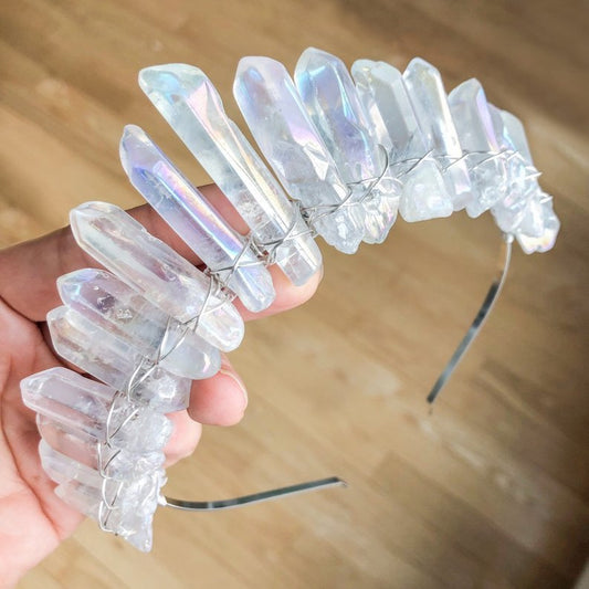 Diadema Nupcial Corona Elegante para Novia