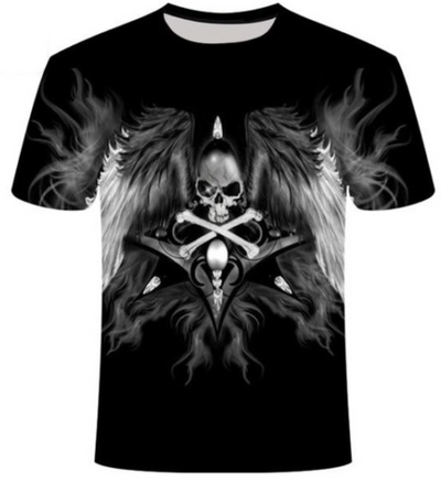 Playera Personalizada Calavera Urbana Manga Corta - Image 16