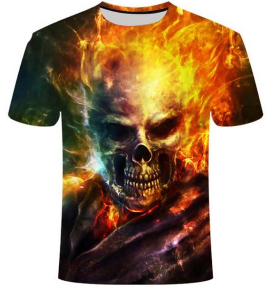 Playera Personalizada Calavera Urbana Manga Corta - Image 27