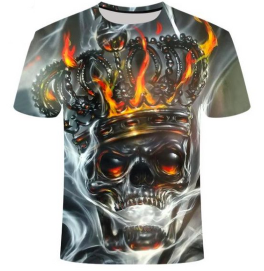 Playera Personalizada Calavera Urbana Manga Corta - Image 24