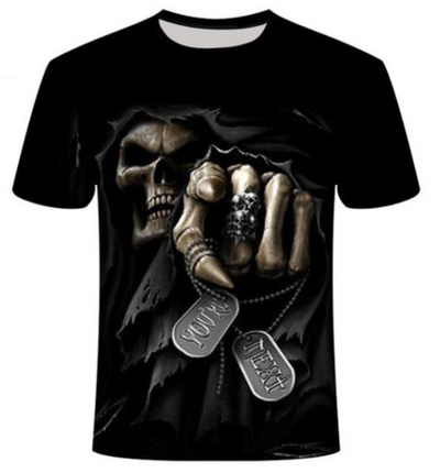 Playera Personalizada Calavera Urbana Manga Corta - Image 25