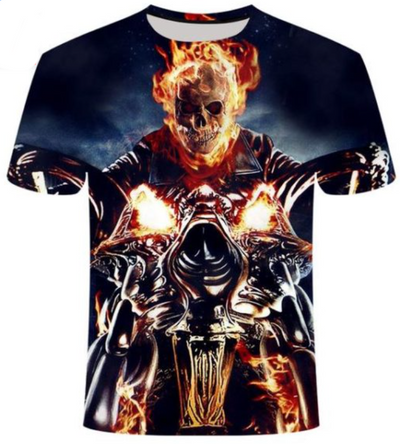Playera Personalizada Calavera Urbana Manga Corta - Image 6