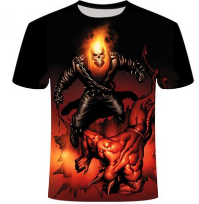 Playera Personalizada Calavera Urbana Manga Corta - Image 7