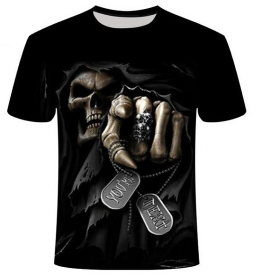 Playera Personalizada Calavera Urbana Manga Corta - Image 11