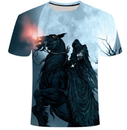 Playera Personalizada Calavera Urbana Manga Corta - Image 12