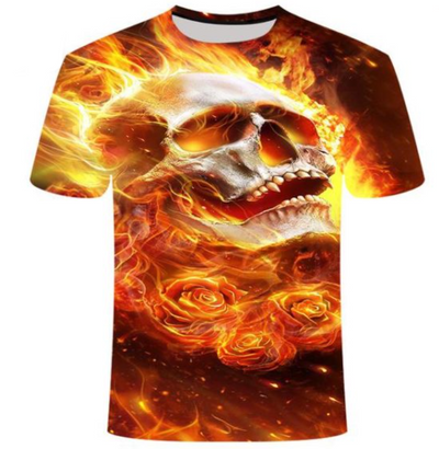 Playera Personalizada Calavera Urbana Manga Corta - Image 13