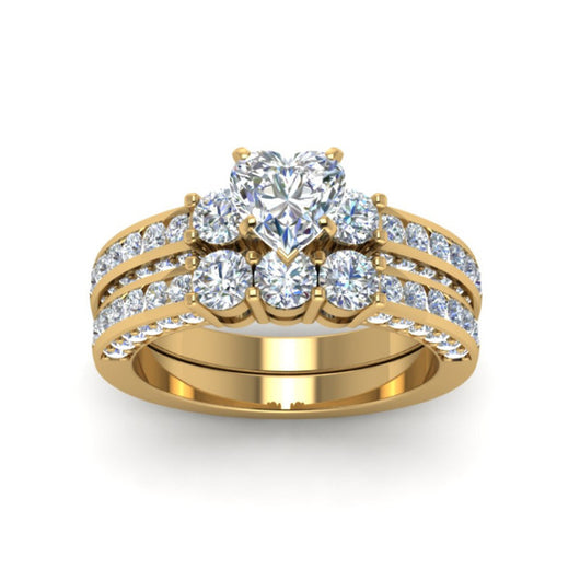 Anillo de Dragón en Oro Zircón para Parejas - Image 2