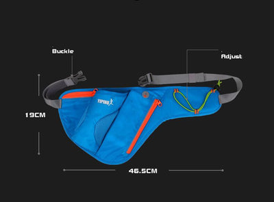 Riñonera Deportiva Impermeable con Soporte para Botella de Agua - Image 6