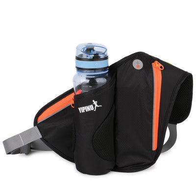 Riñonera Deportiva Impermeable con Soporte para Botella de Agua