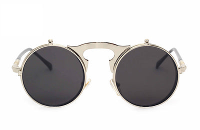 Gafas de Sol Steampunk Abatibles Estilo Retro - Image 3