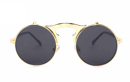 Gafas de Sol Steampunk Abatibles Estilo Retro - Image 4