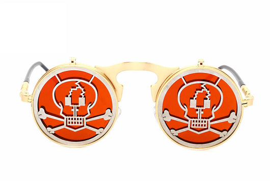 Gafas de Sol Steampunk Abatibles Estilo Retro - Image 11