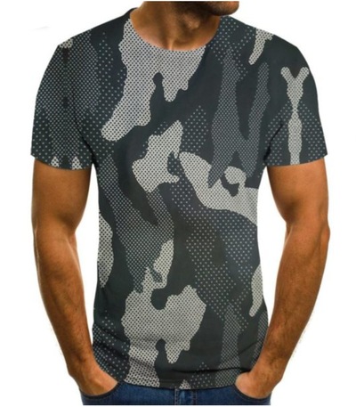 Playera Unisex Camuflaje 3D con Impresión Digital - Image 14