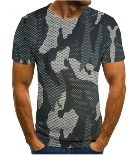 Playera Unisex Camuflaje 3D con Impresión Digital - Image 14