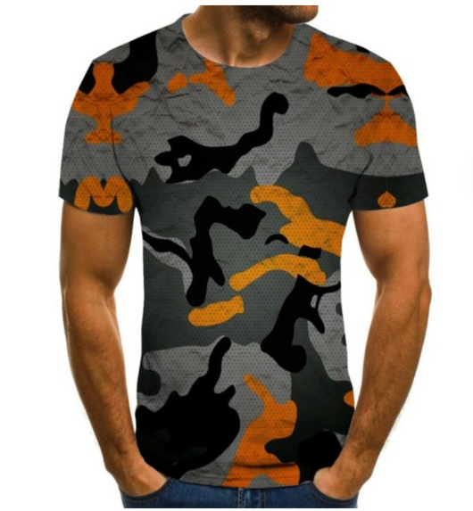 Playera Unisex Camuflaje 3D con Impresión Digital - Image 15