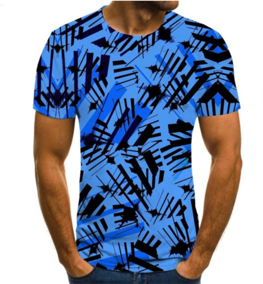 Playera Unisex Camuflaje 3D con Impresión Digital - Image 19