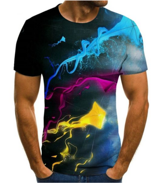 Playera Unisex Camuflaje 3D con Impresión Digital - Image 3