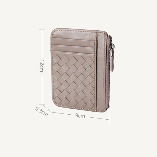 Cartera Minimalista de Cuero para Tarjetas de Presentación - Image 10