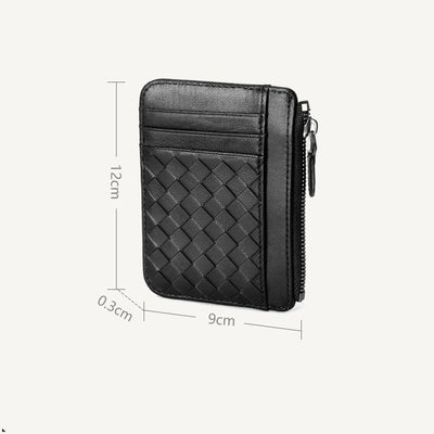 Cartera Minimalista de Cuero para Tarjetas de Presentación - Image 2