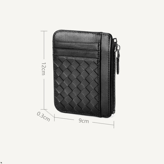 Cartera Minimalista de Cuero para Tarjetas de Presentación - Image 2