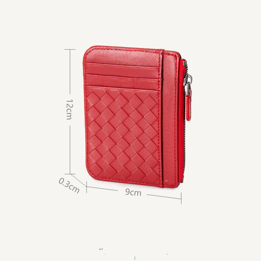 Cartera Minimalista de Cuero para Tarjetas de Presentación - Image 8
