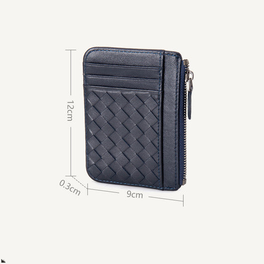 Cartera Minimalista de Cuero para Tarjetas de Presentación - Image 3