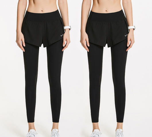 Pantalones Yoga Dos Piezas Talle Grande Cintura Alta Mujer Secado Rápido - Image 19