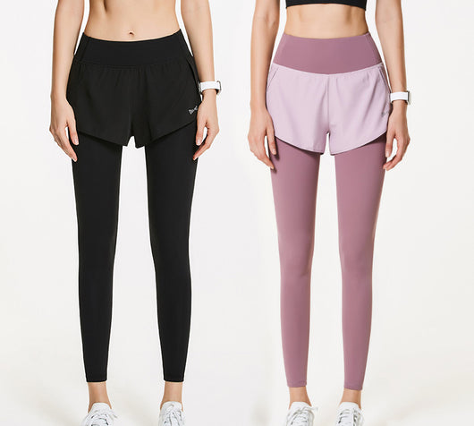 Pantalones Yoga Dos Piezas Talle Grande Cintura Alta Mujer Secado Rápido - Image 8