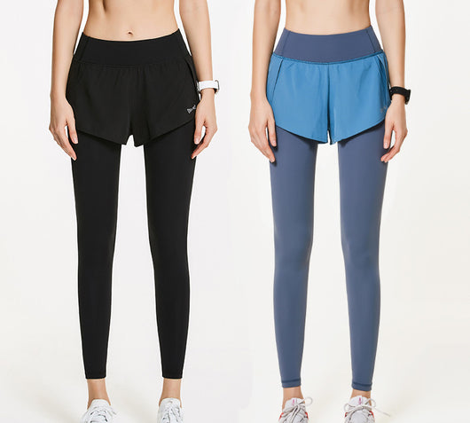 Pantalones Yoga Dos Piezas Talle Grande Cintura Alta Mujer Secado Rápido - Image 9