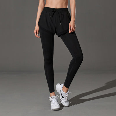 Pantalones Yoga Dos Piezas Talle Grande Cintura Alta Mujer Secado Rápido - Image 6