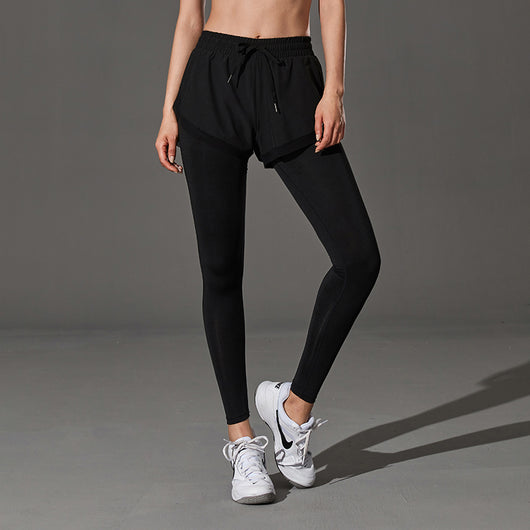Pantalones Yoga Dos Piezas Talle Grande Cintura Alta Mujer Secado Rápido - Image 6