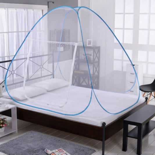 Red Mosquitera Tipo Yurta para Cama Doble con Doble Puerta