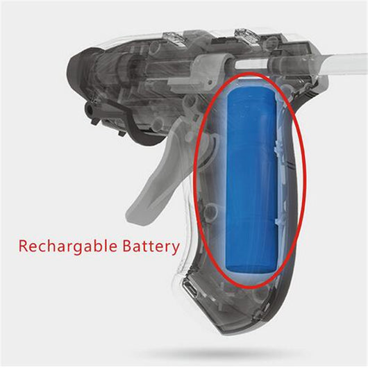 Pistola de Silicona Recargable Inalámbrica con Carga USB - Image 8