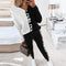 Blazer Casual con Detalles de Contraste y Costuras en Cinta