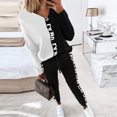Blazer Casual con Detalles de Contraste y Costuras en Cinta - Image 3