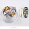 Láminas Decorativas para Uñas Oro y Plata - Papel Foil Fotocurable