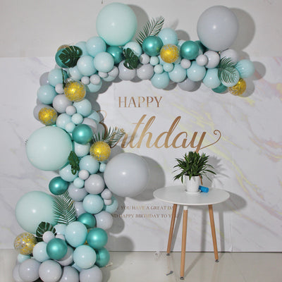 Kit Arco de Globos Doble Capa 373 Piezas Verde Oscuro Macaron - Decoraciones para Bodas y Fiestas - Image 3