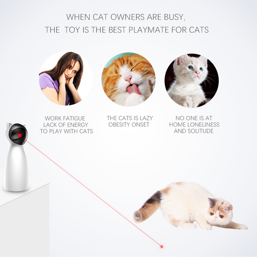 Juguete Láser Automático Inteligente para Gatos - Ejercicio y Entretenimiento - Image 8