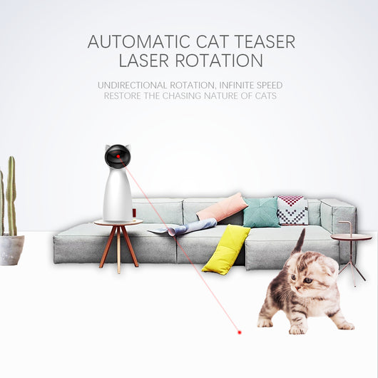 Juguete Láser Automático Inteligente para Gatos - Ejercicio y Entretenimiento - Image 9