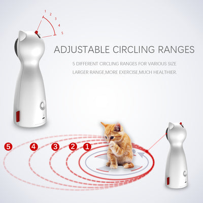 Juguete Láser Automático Inteligente para Gatos - Ejercicio y Entretenimiento - Image 10