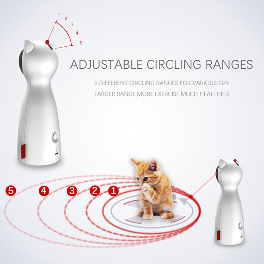 Juguete Láser Automático Inteligente para Gatos - Ejercicio y Entretenimiento - Image 10