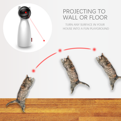 Juguete Láser Automático Inteligente para Gatos - Ejercicio y Entretenimiento - Image 12