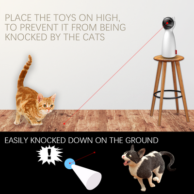 Juguete Láser Automático Inteligente para Gatos - Ejercicio y Entretenimiento - Image 13