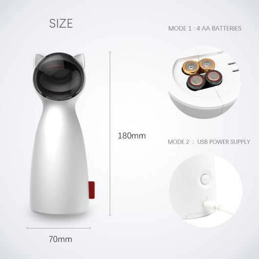 Juguete Láser Automático Inteligente para Gatos - Ejercicio y Entretenimiento - Image 16