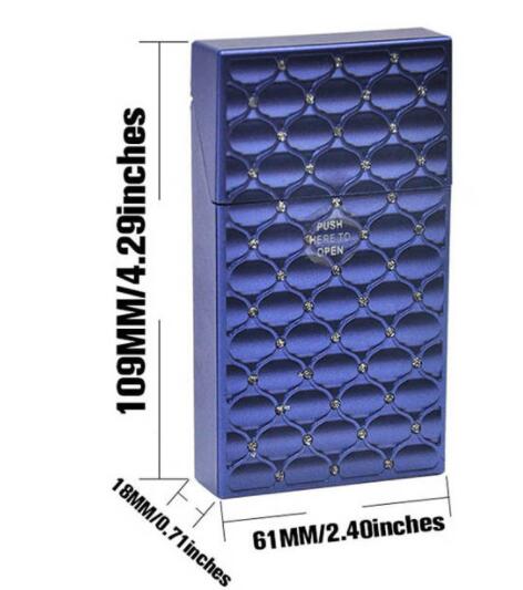 Estuche para Cigarrillos Artesanales Escamas de Pez Wave - 20 Espacios - Image 8