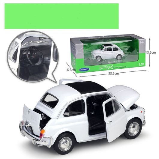 Modelo de Auto Clásico en Aleación - Decoración Coleccionable - Image 9